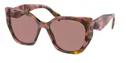 Prada PR 19ZS 18N10D Women’s Sunglasses Tortoiseshell Size 55