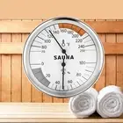 Fahrenheit Degree Sauna Thermometer with Hygrometer for Comfortable Sauna