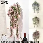 Artificial Lavender Vine Flower Garland Wedding Wreath Decoration Fake Plants