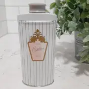 VINTAGE AVON COTILLION 1934/1996 PERFUMED TALC POWDER TIN SHAKER FULL NOS