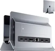 Vertical Macbook Docking Station, Docking Station for Mac Mini with M.2 Nvme