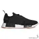 Adidas 休閒鞋 男鞋 襪套式 NMD_R1 黑白 GZ9257