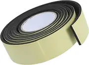 1 Roll Foam Tape Door Insulation Strip Wide Sealing Adhesive Weather Stripping for Windows and Doors Easy to Use Strong Adhesion Versatile Application