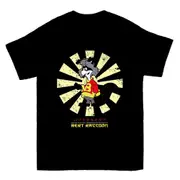 Bert Raccoon Retro Japanese T-shirt