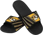 FOCO mens Ncaa College Team Logo Shower Sport Legacy Slide Flip Flop Sandals