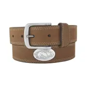 Zeppelin Arkansas Concho Crazyhorse Leather Belt- Size 46 Waist