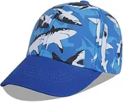OVTRB Kids Baseball Cap Infant Toddler Cartoon Animal Graphic Baseball Hat Boys Girls Children Adjustable Summer Outdoor Sun Protection Sport Hat