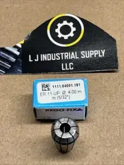 NEW! REGO-FIX ER11-UP 4mm (5/32”) Precision Collet _MULTIPLE IN STOCK_FAST SHIP!