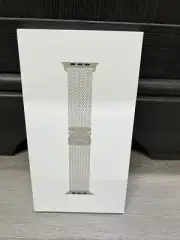 Genuine Original Apple Watch Strap Natural Titanium Milanese Loop Small 49mm￼￼