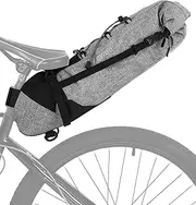 3-10L Bike dle Bag Road Bike Seat Bag Bike Rear Tail Pack Under Seat Bag Grey