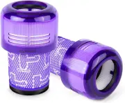 2 Pack Washable Filter For Dyson V12 Slim V12 Detect Vacuum Cleaner No.971517-01