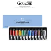 Shinhan Professional Designers Gouache Primary color Paint 15ml x 12 Colors Set