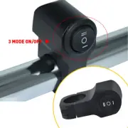 waterproof 7/8" Handlebar Toggle Switch On Off Switch For DC12V ATV Motorcycle
