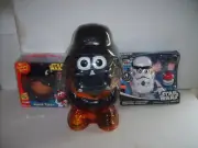 3 STAR WARS Mr Potato Head STORMTROOPER & DARTH VADER BUNDLE STORAGE FIGURE NEW