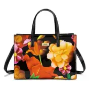 SERENADE - NEW... ⭐Cordelia Patent Leather Grip Handle Bag⭐