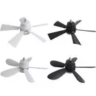 Ceiling Fan with Light Socket Fan Light Remote Control Low Noise for Home Office