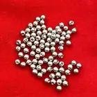 100pcs Stainless Steel Spare Bead Replacement Ball Screw Thread Ear Lip Barbell
