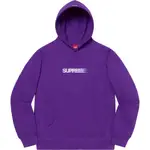 SUPREME MOTION LOGO HOODED 幻影 帽T 紫色 M號