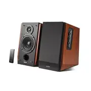 R1700BT Bluetooth Bookshelf Speakers - Active Near-field black and walnut