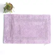 Renee Taylor Soho Cotton Reversible Bath Mat Lilac
