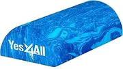 Yes4All Medium-Density EVA Foam Roller for Physical Therapy Half Yoga Back Roller for Muscle Massage, Back Pain Relief