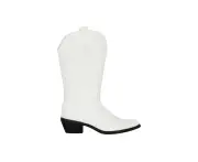 Shania Wildfire Knee High Cowboy Boot Women's - White