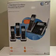 AT&T CL83463 DECT 6.0 4-Handset Phone Answering System w/ Caller ID New Open Box