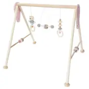 Hess Spielzeug Baby/Infant 0m+ Natural Pink 60cm Activity Wooden Play Gym Toy
