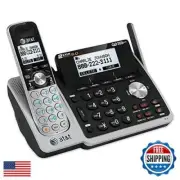 ATandT TL88102 DECT 6.0 2-Line Expandable Cordless Phone with Answering Syste