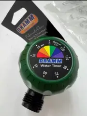 Dramm Genuine OEM 15044 Mechanical Water Timer Turns Off Automatically (Green)