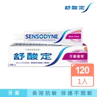 在飛比找momo購物網優惠-【SENSODYNE 舒酸定】日常防護 長效抗敏牙膏120g