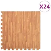 Puzzle Mat EVA Foam Exercise Yoga Fitness Kids Play Center Floor Mats 24 Pcs