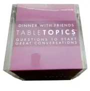 NEW TABLE TOPICS Dinner With Friends Great Conversations Card Game