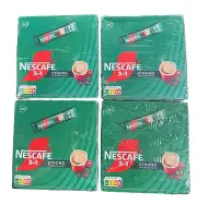 (4) NESCAFE 3 IN 1 RICH BLEND & BREW INSTANT COFFEE 28 STICKS EA - EXP 1/26