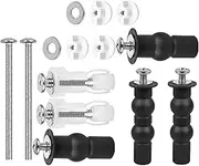 Toilet Seat Screws for Bidet,Toilet Seat Lid Hinge | Solid and Sturdy Replacement Kit, Non-Slip Screws for Toilet Seat Fittings