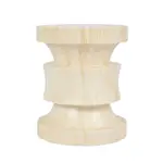 [OneWorld Collection] Rook Side Table Travertine Look
