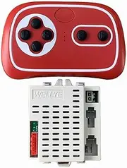 weelye RX18 Children Ride On Toy Car 12V 2.4G Bluetooth Remote Control and Receiver Kit Remote Controller Control Box Accessories for Children Electric Ride On Toys Car Replacement Parts