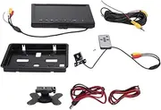 9 Inch Car LCD Monitor HD -Compatible VGA/AV TV DVD Player Camera Rear View Headrest Monitor Parking Rearview System