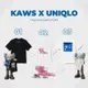【FJstore】日本 KAWS x UNIQLO 2023聯名 短T 短袖 短踢 兒童上衣 親子裝 聯名款 男女上衣