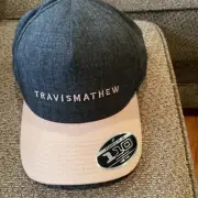 Travis Mathew Passing Lane Adjustable SnapBack Hat New $35 Tag