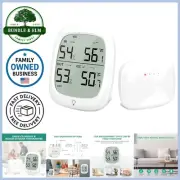 Wireless Indoor Outdoor Thermometer Humidity Sensor Waterproof LCD Max Min
