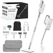 Seyola Steam Mop for Cleaning, Steam Cleaner with Detachable Handheld 6-in-1 Multi-function Attachments for Hardwood Floors, Clothes, Windows,Tiles Grout,Furniture Cleaning