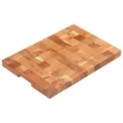 Chopping Board 50x34x3.8 cm Solid Acacia Wood Kitchen Cutting Board Food P 86572