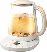 Household Health Pot, 1.8L Multifunctional Kettle, Electric Hot Tea Kettle, Smart Touch Panel, 24-Hour Appointment Timer, for Home and Office
