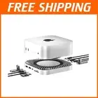 Aluminum Stand and 10-Port HDMI Hub for Mac Mini M4 Pro 2024 - Connect & Charge
