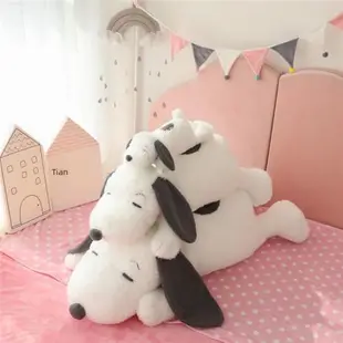 日本毛絨玩具軟綿綿玩偶大型公仔玩具史努比可愛狗狗兒童禮物抱枕