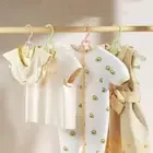 10Pcs Plastic Telescopic Baby Hangers Non-slip Kids Coat Hanger Kids Room