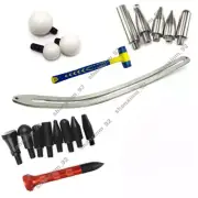 Car Fender Damage Repair Tools Flat Bar Tools Kit Car Dent Removal for Auto Fend