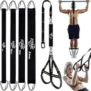 Fitarc Pull Up Assistance Bands, Adjustable Heavy Duty Resistance Band for Pull Up, 4 Pull Up Bands, Comfortable Feet Rest, Assistance Bands for Chin Up, Multifuntion Door Pulling Exercises