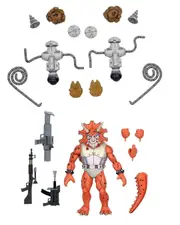 Teenage Mutant Ninja Turtles - Triceraton & Rodney Action Figure, 3 Pack
